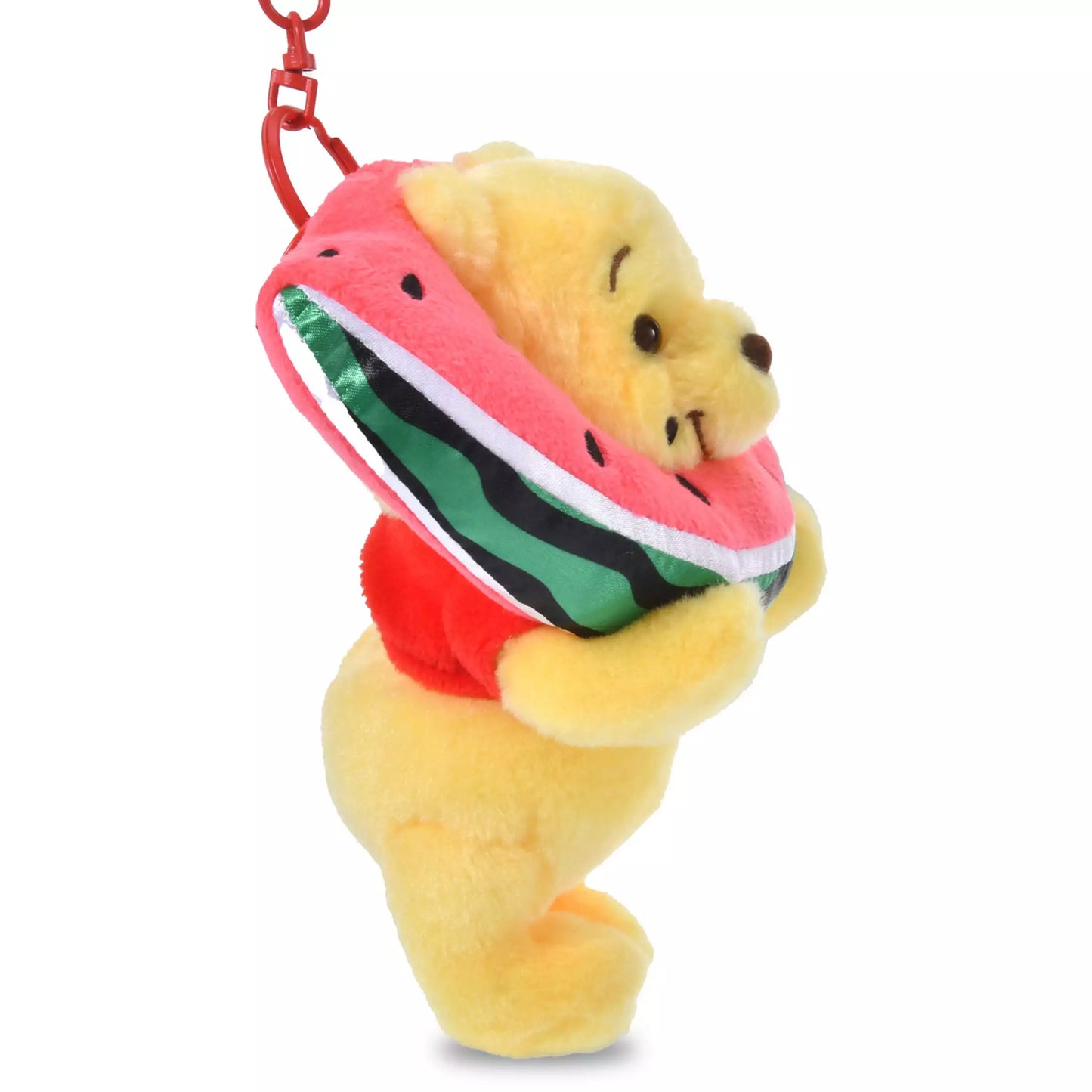 Winnie the Pooh Plush Keychain We Love Watermelon | Disney Store Japan