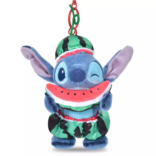 Stitch Plush Keychain We Love Watermelon | Disney Store Japan