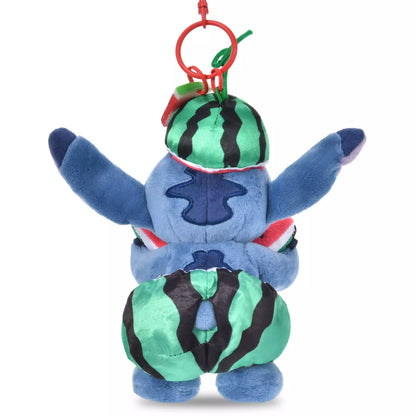 Stitch Plush Keychain We Love Watermelon | Disney Store Japan