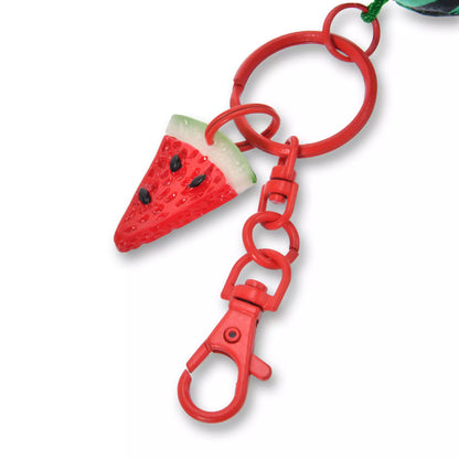 Stitch Plush Keychain We Love Watermelon | Disney Store Japan