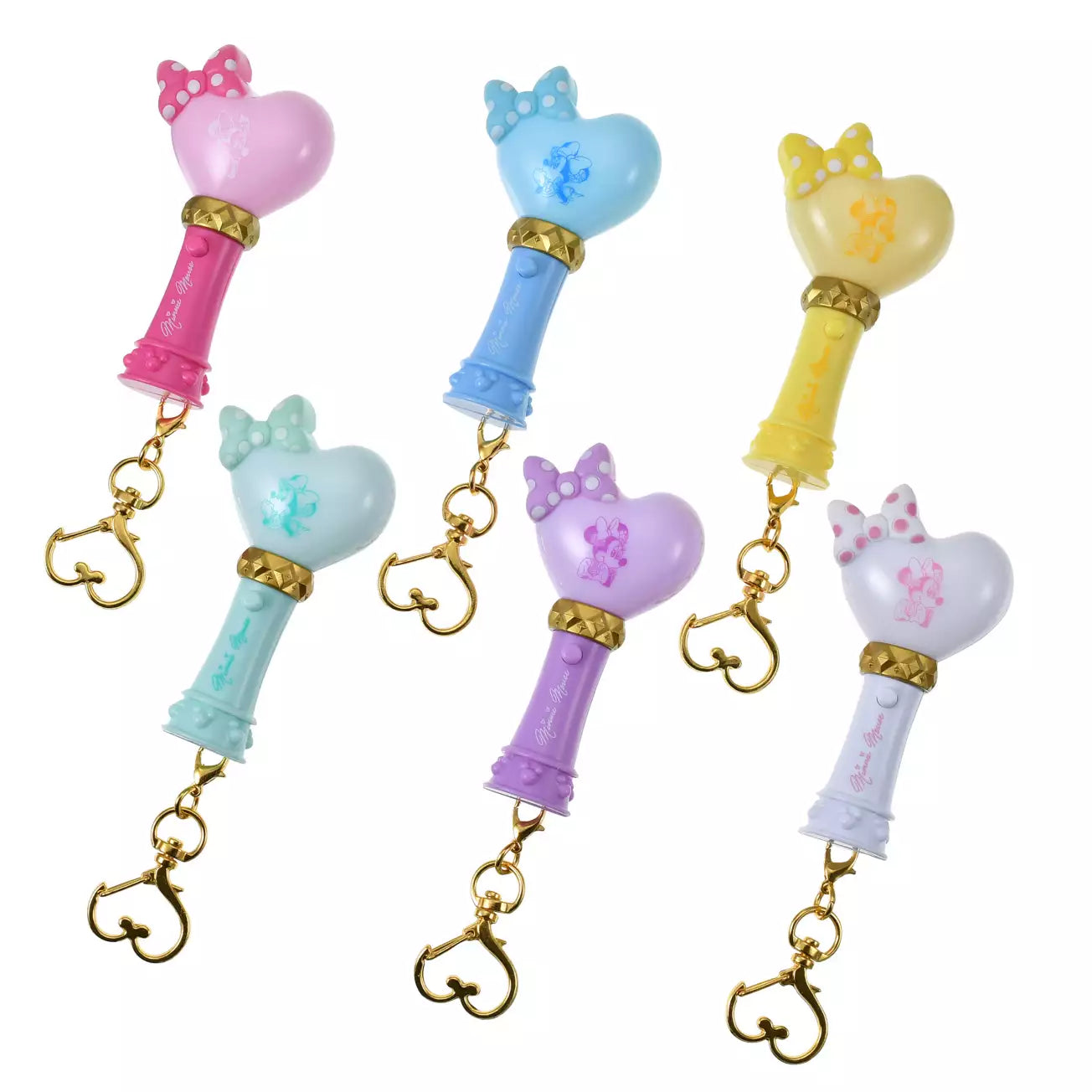 A merchandise item from the Disney Store Japan 'Minnie Day' collection, featuring Minnie Mouse with a bright, cheerful spring design. The product includes pastel colors, floral or ribbon motifs, and a cute, celebratory aesthetic in honor of Minnie Day (March 2nd).