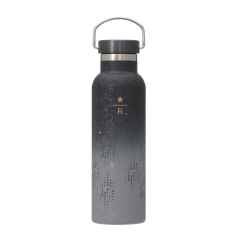 Starbucks Reserve® Stainless Steel Bottle Blue Gray. Black water bottle with a star design. Shop at LEALEA MART.