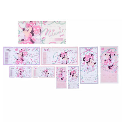 A merchandise item from the Disney Store Japan 'Minnie Day' collection, featuring Minnie Mouse with a bright, cheerful spring design. The product includes pastel colors, floral or ribbon motifs, and a cute, celebratory aesthetic in honor of Minnie Day (March 2nd).