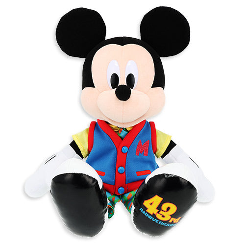 TDR - Tokyo Disneyland 43rd Anniversary - Mickey Plush