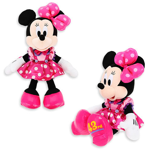 TDR - Tokyo Disneyland 43rd Anniversary - Minnie Plush