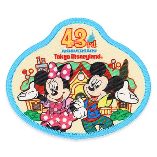 TDR - Tokyo Disneyland 43rd Anniversary - Patch