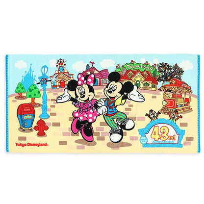 TDR - Tokyo Disneyland 43rd Anniversary - Wide Bath Towel