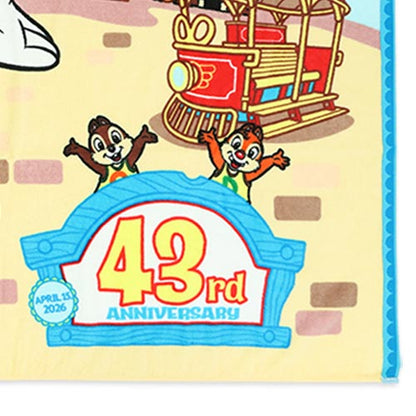 TDR - Tokyo Disneyland 43rd Anniversary - Wide Bath Towel