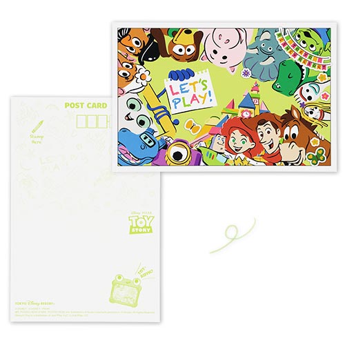 TDR - Fun Time with Toy Story 5 - Postcard and Stickers