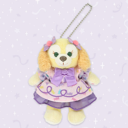CookieAnn Pinback Plush Keychain Duffy & Friends' Autumn Surprise! | Tokyo Disney Resort