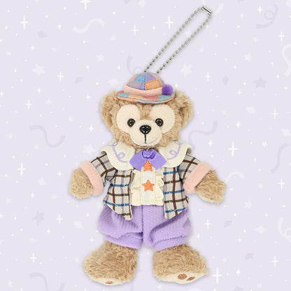 Duffy Pinback Plush Keychain Duffy & Friends' Autumn Surprise! | Tokyo Disney Resort
