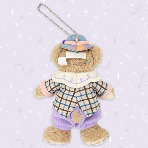 Duffy Pinback Plush Keychain Duffy & Friends' Autumn Surprise! | Tokyo Disney Resort