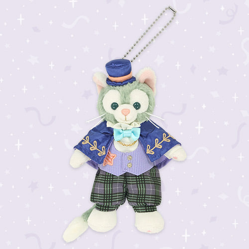 Gelatoni Pinback Plush Keychain Duffy & Friends' Autumn Surprise! | Tokyo Disney Resort