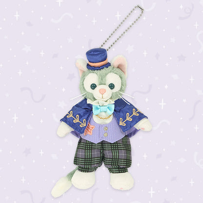 Gelatoni Pinback Plush Keychain Duffy & Friends' Autumn Surprise! | Tokyo Disney Resort
