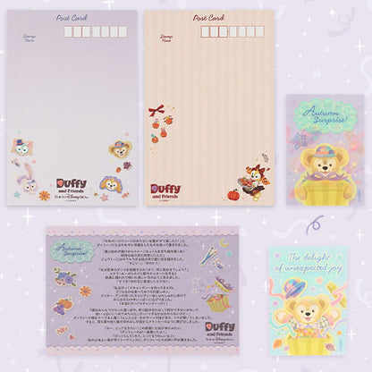 Postcards with Sticker Duffy & Friends' Autumn Surprise! | Tokyo Disney Resort