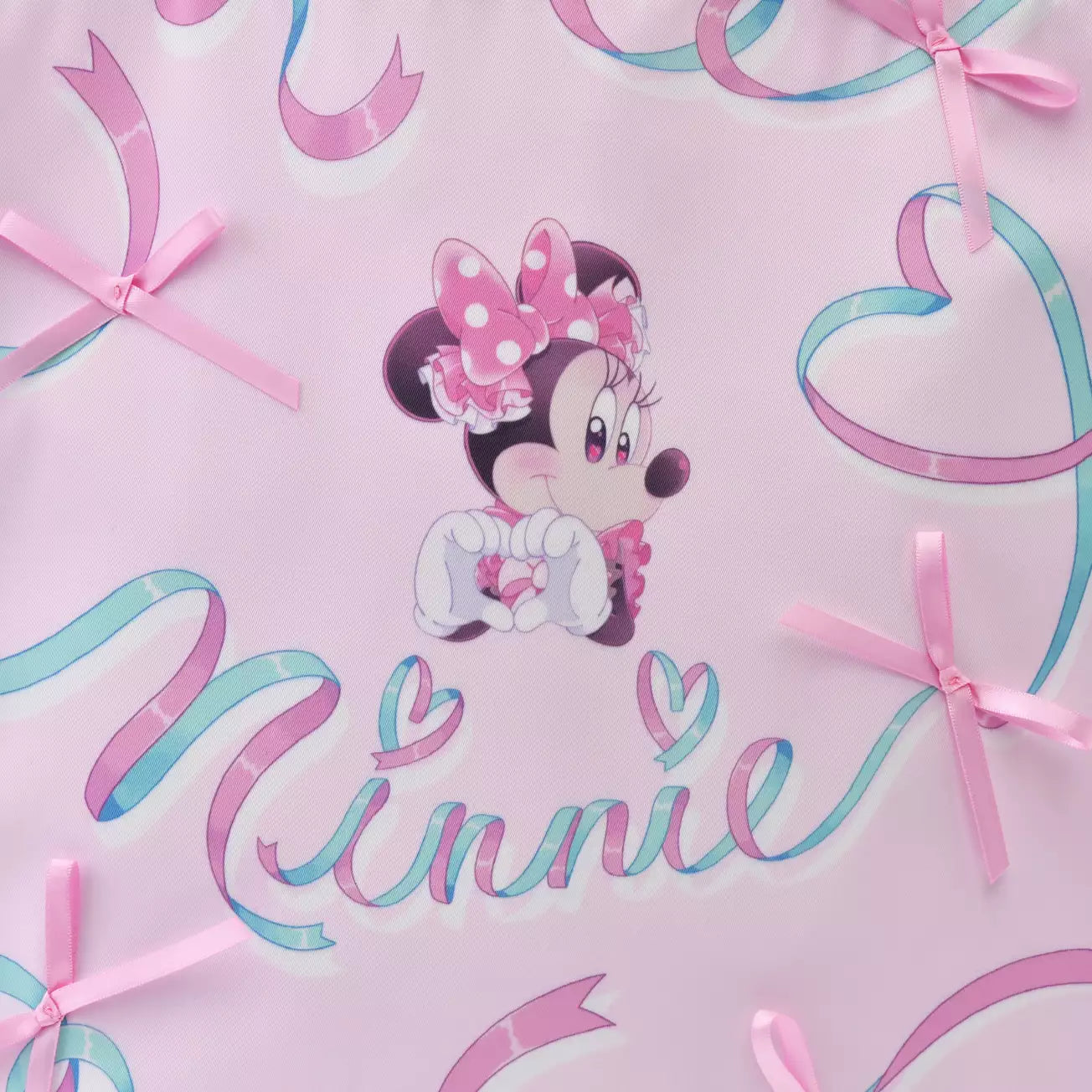 A merchandise item from the Disney Store Japan 'Minnie Day' collection, featuring Minnie Mouse with a bright, cheerful spring design. The product includes pastel colors, floral or ribbon motifs, and a cute, celebratory aesthetic in honor of Minnie Day (March 2nd).