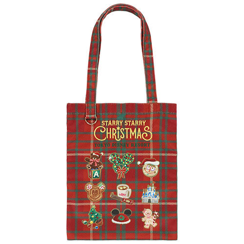 Tote Bag Disney Christmas 2026 Mickey & Friends | Tokyo Disneyland & Tokyo DisneySea