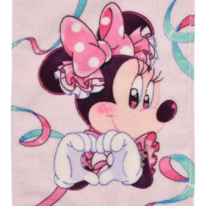 A merchandise item from the Disney Store Japan 'Minnie Day' collection, featuring Minnie Mouse with a bright, cheerful spring design. The product includes pastel colors, floral or ribbon motifs, and a cute, celebratory aesthetic in honor of Minnie Day (March 2nd).