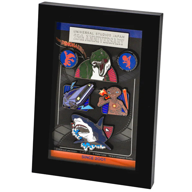 USJ - 25th DiscoverU!!! - Retro Design - Pin Set with Frame