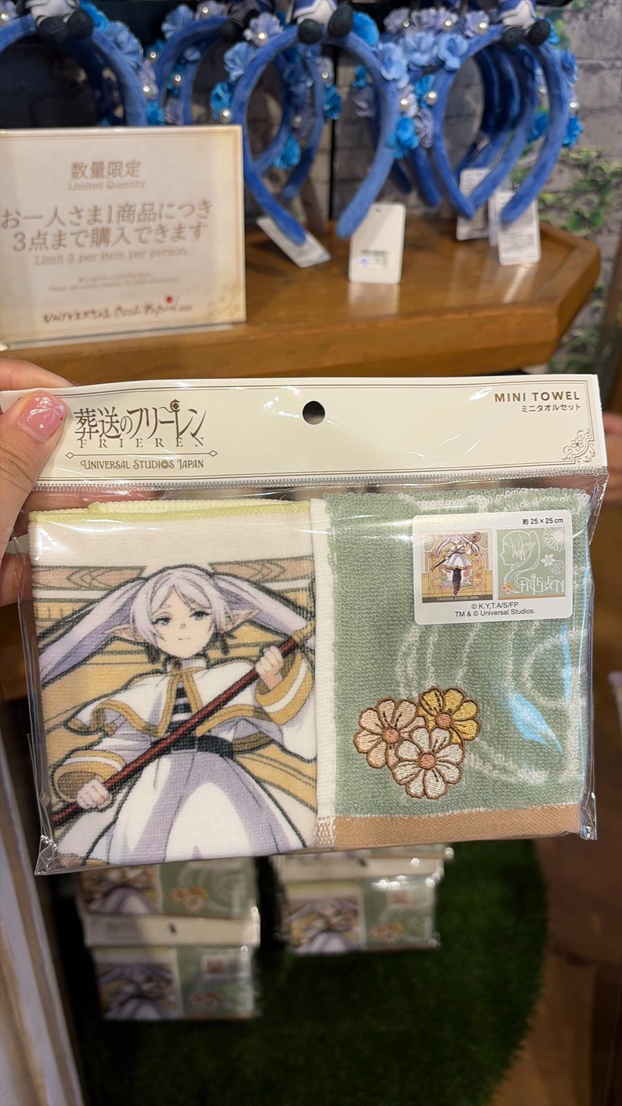 USJ - Frieren: Beyond Journey's End - Mini Towel Set