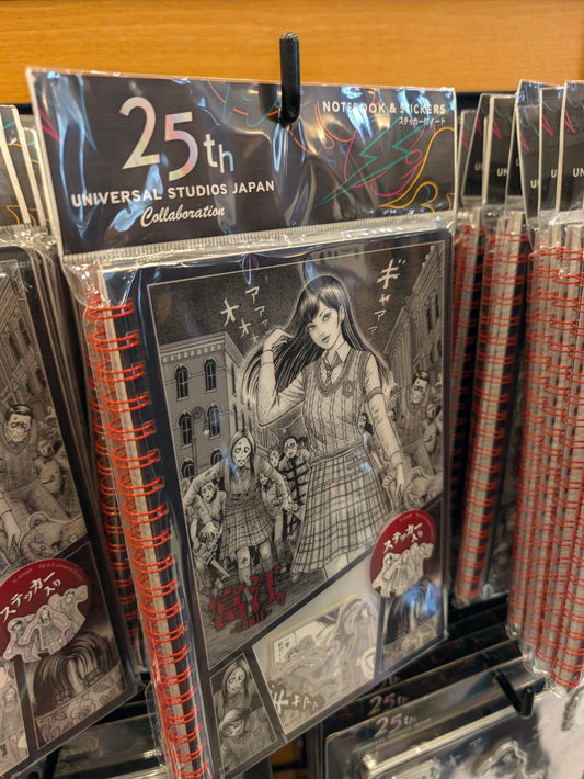 Tomie Notebook with Stickers Halloween Horror Night 2026 | Universal Studios Japan