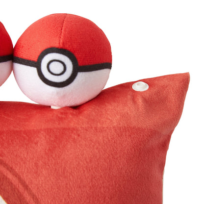 Pokémon - Your Pokémon Are Fully Healed! Nap Set Blanket and Poke Ball Pillow Set