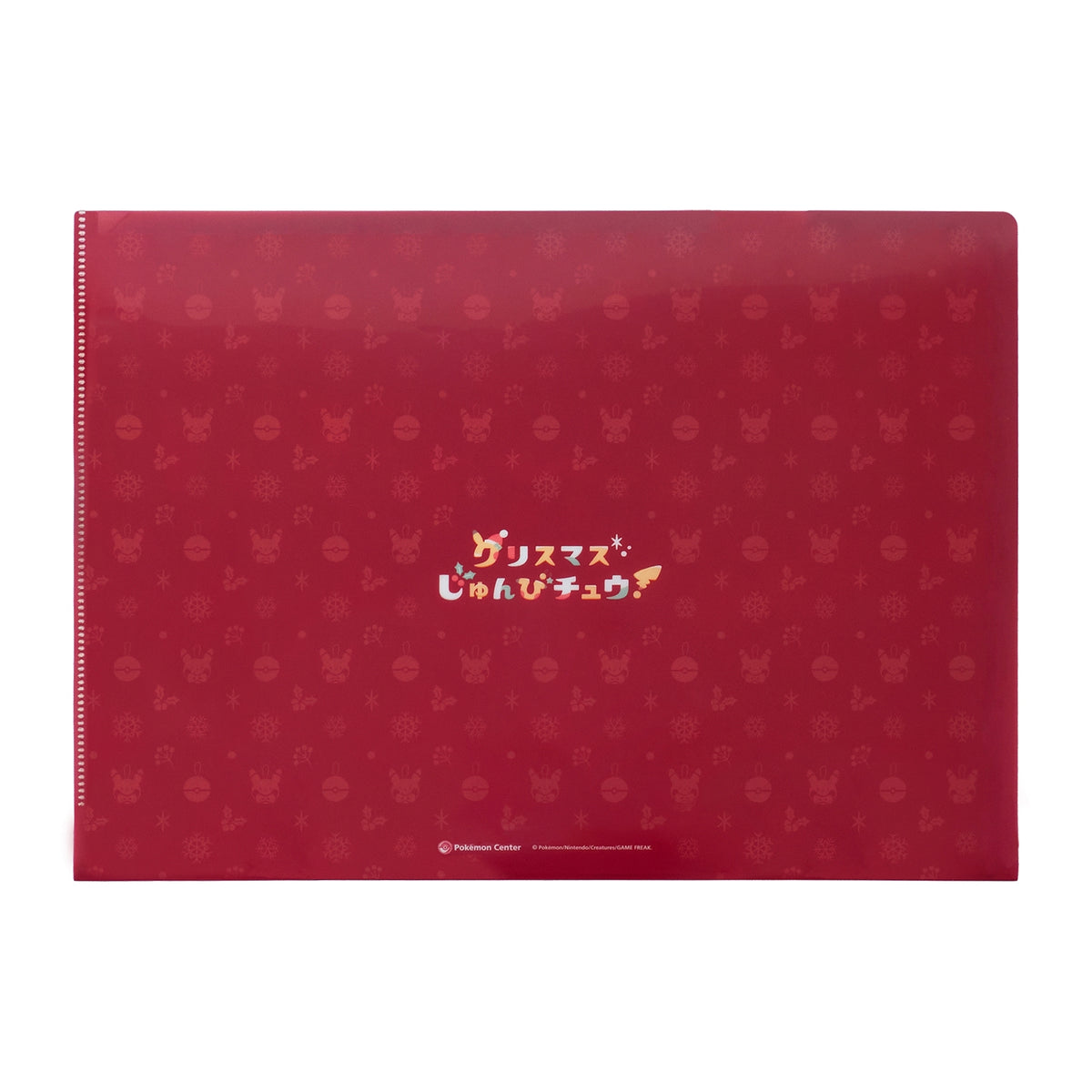 A4 Clear File Folder Christmas JunbiChu! | Pokemon Center Japan