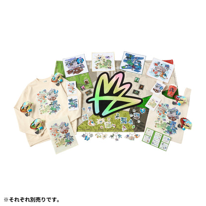 A4 Clear File Folder Lumiose Elegant Day LEGENDS Z-A | Pokemon Center Japan