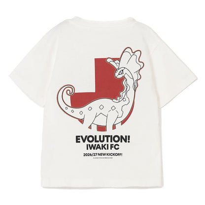 Aurorus T-Shirt White Kids Iwaki FC x Pokemon J.League | J.League Online Store