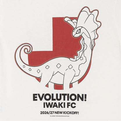 Aurorus T-Shirt White Kids Iwaki FC x Pokemon J.League | J.League Online Store