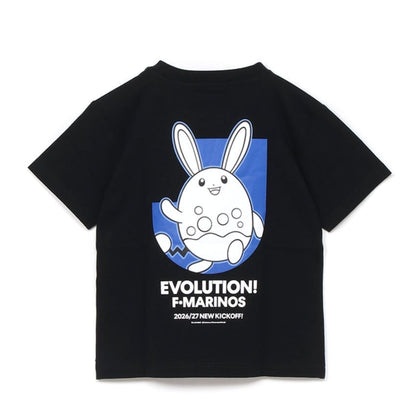 Azumarill T-Shirt Black Kids Yokohama F. Marinos x Pokemon J.League | J.League Online Store
