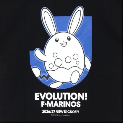 Azumarill T-Shirt Black Kids Yokohama F. Marinos x Pokemon J.League | J.League Online Store