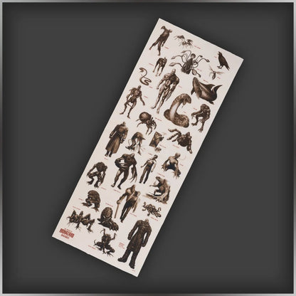 Creature Encyclopedia Washcloth | The World of Resident Evil 30th Anniversary Exhibition