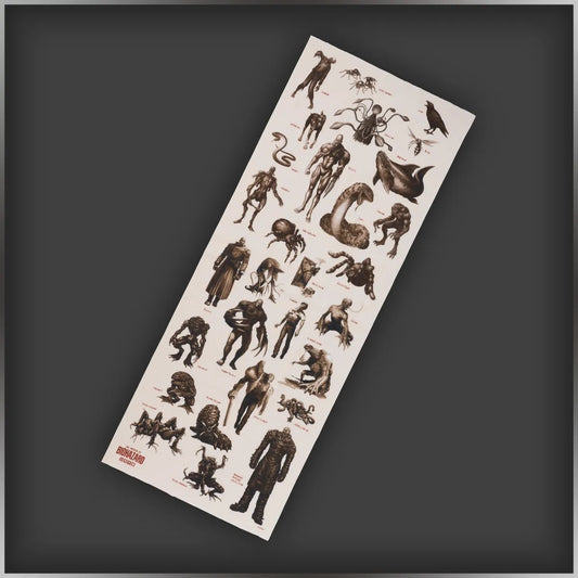 Creature Encyclopedia Washcloth | The World of Resident Evil 30th Anniversary Exhibition