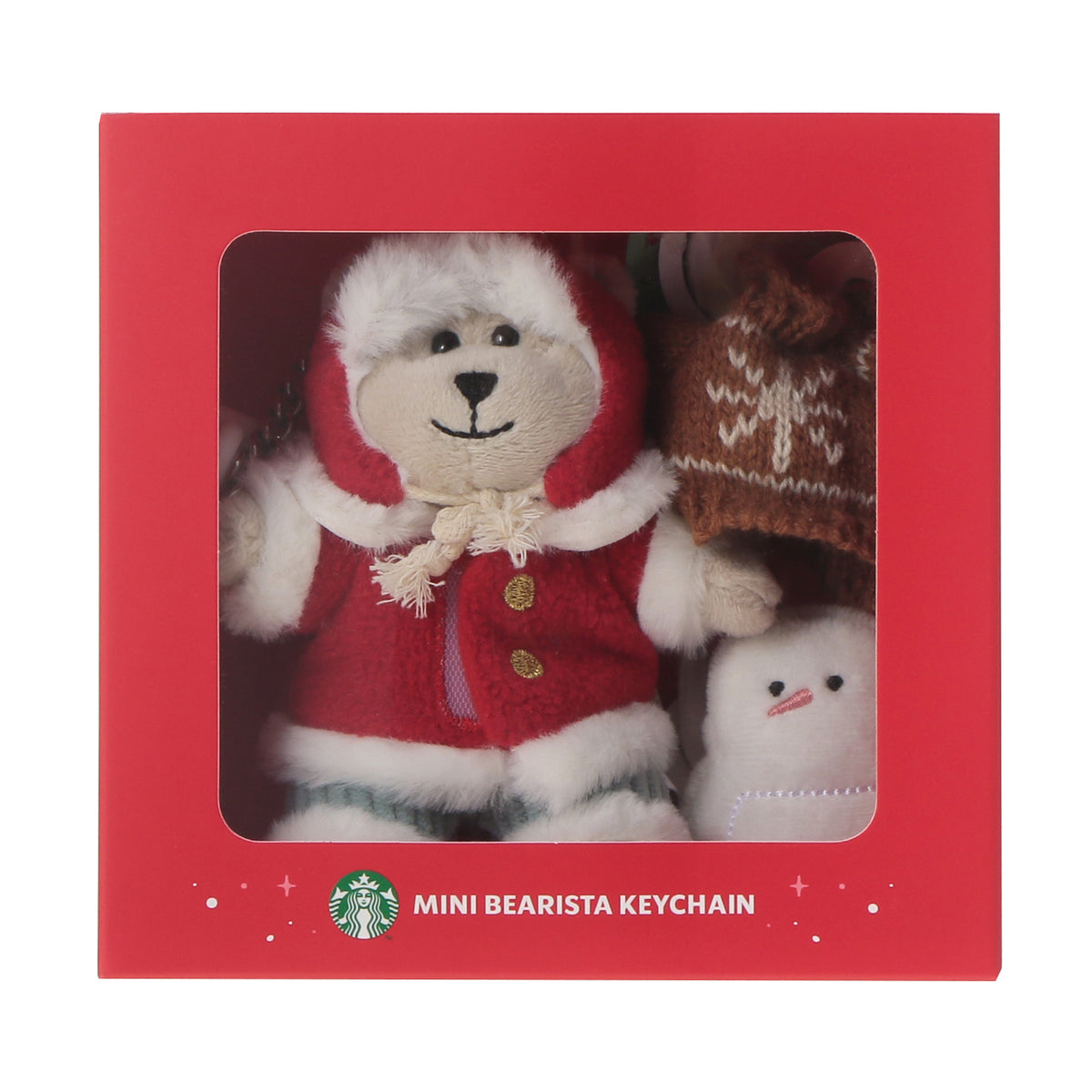 Bearista Keychain Set Gift Box Holiday 2026 | Starbucks Japan