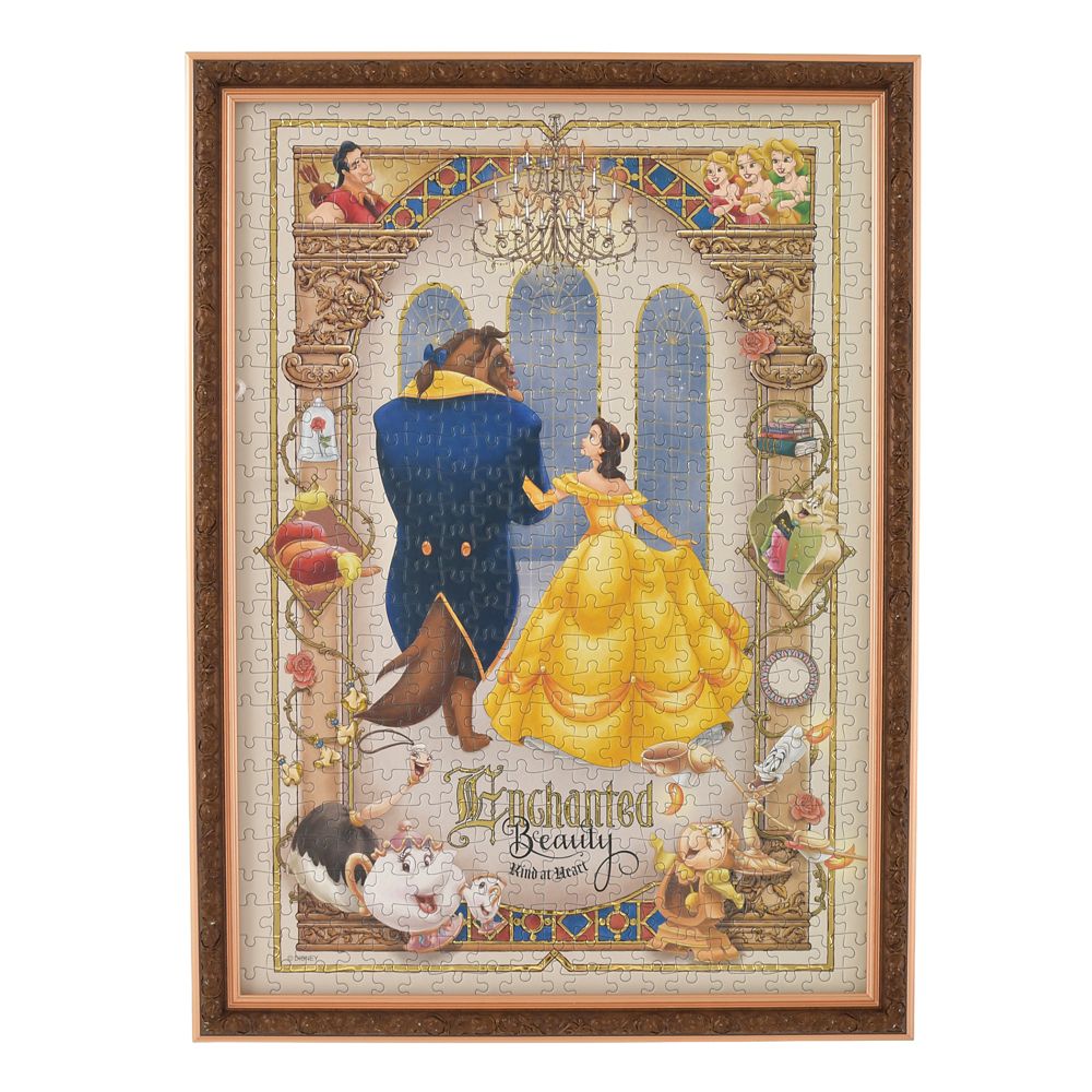 Beauty and the Beast 500-Piece Jigsaw Puzzle Disney Animation Beauty and the Beast 35th Anniversary | Disney Store Japan