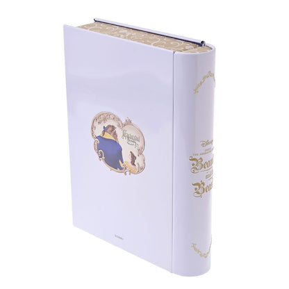 Beauty and the Beast Cookie & Waffle Cookie Set in Tin Embossed Disney Animation Beauty and the Beast 35th Anniversary | Disney Store Japan