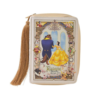 Beauty and the Beast Pouch Disney Animation Beauty and the Beast 35th Anniversary | Disney Store Japan