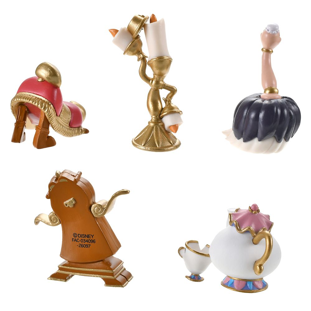 Beauty and the Beast Secret Figure Disney Animation Beauty and the Beast 35th Anniversary | Disney Store Japan