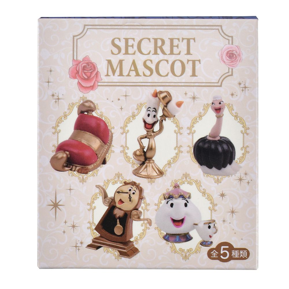 Beauty and the Beast Secret Figure Disney Animation Beauty and the Beast 35th Anniversary | Disney Store Japan