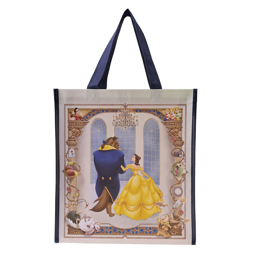 Beauty and the Beast Shopping Bag Disney Animation Beauty and the Beast 35th Anniversary | Disney Store Japan
