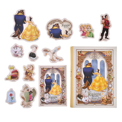 Beauty and the Beast Stickers Boxed Disney Animation Beauty and the Beast 35th Anniversary | Disney Store Japan