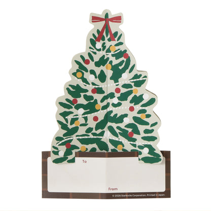 Beverage Card Tree with Drink Ticket Holiday 2026 | Starbucks Japan
