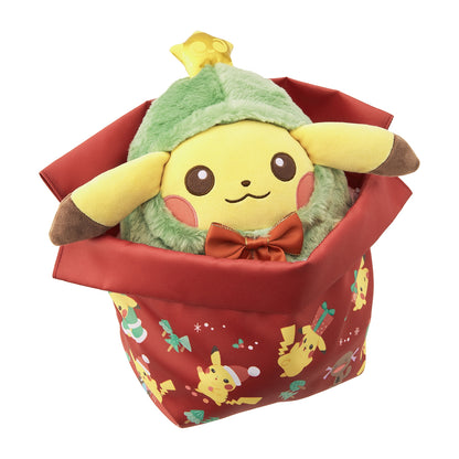 Big Drawstring Bag Christmas JunbiChu! | Pokemon Center Japan