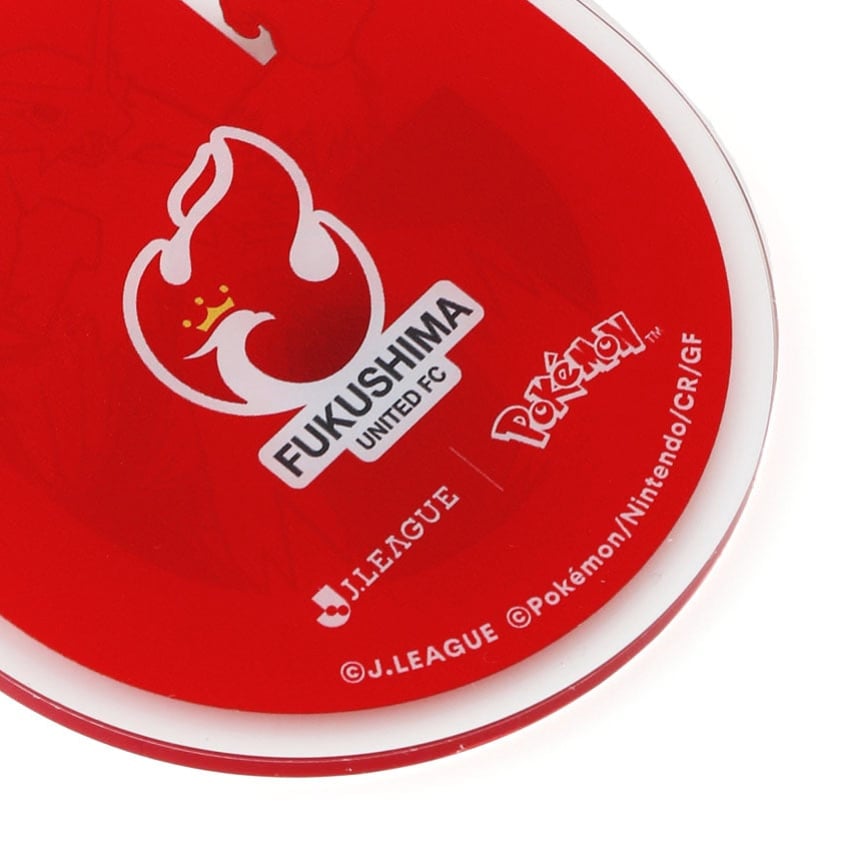 Blaziken Keychain Fukushima United FC x Pokemon J.League | J.League Online Store