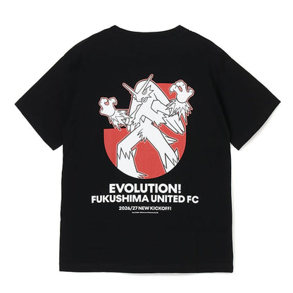 Blaziken T-Shirt Black Fukushima United FC x Pokemon J.League | J.League Online Store