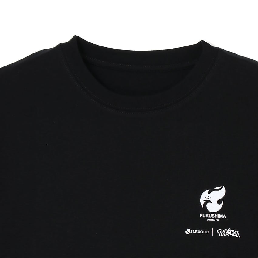 Blaziken T-Shirt Black Fukushima United FC x Pokemon J.League | J.League Online Store