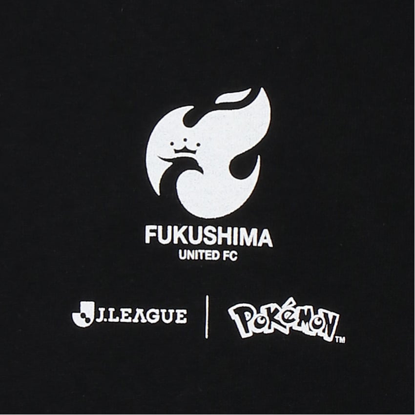 Blaziken T-Shirt Black Fukushima United FC x Pokemon J.League | J.League Online Store