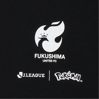 Blaziken T-Shirt Black Kids Fukushima United FC x Pokemon J.League | J.League Online Store