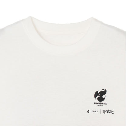 Blaziken T-Shirt White Fukushima United FC x Pokemon J.League | J.League Online Store
